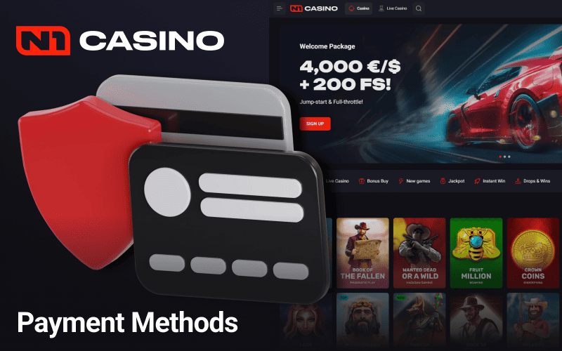 N1 Casino Payment Methods