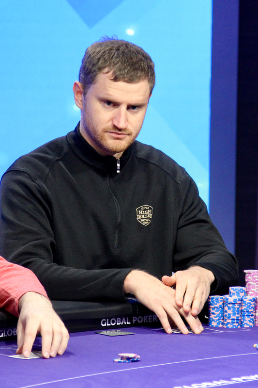 David Peters at the final table of USPO event no. 7