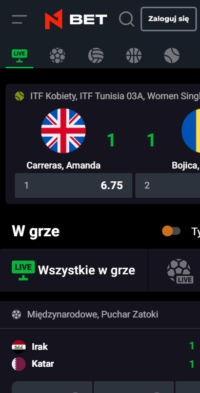 Zakłady na piłkę nożną w N1 Bet